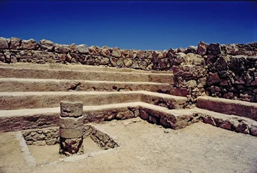 Restos de las murallas de la fortaleza, c.37-31 a.C.